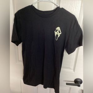 Black Ghost Face Tshirt
